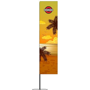 Beach flag M 140x365cm